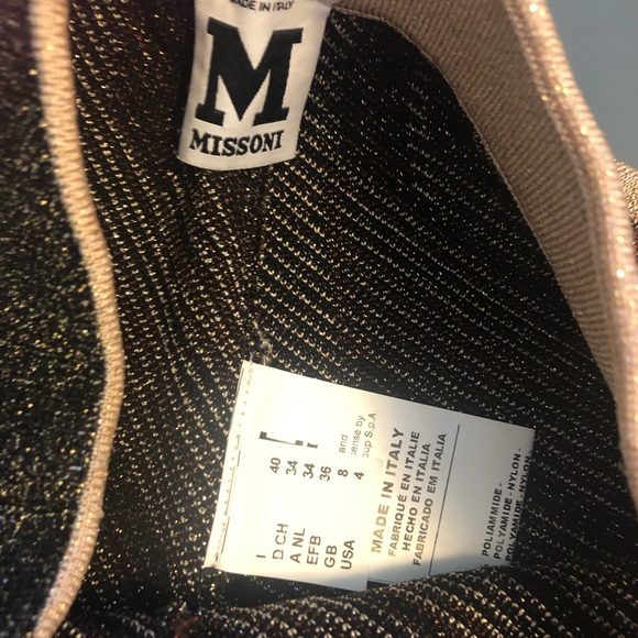 M Missoni Sparkle Shorts Size 40 - Picture 2 of 4
